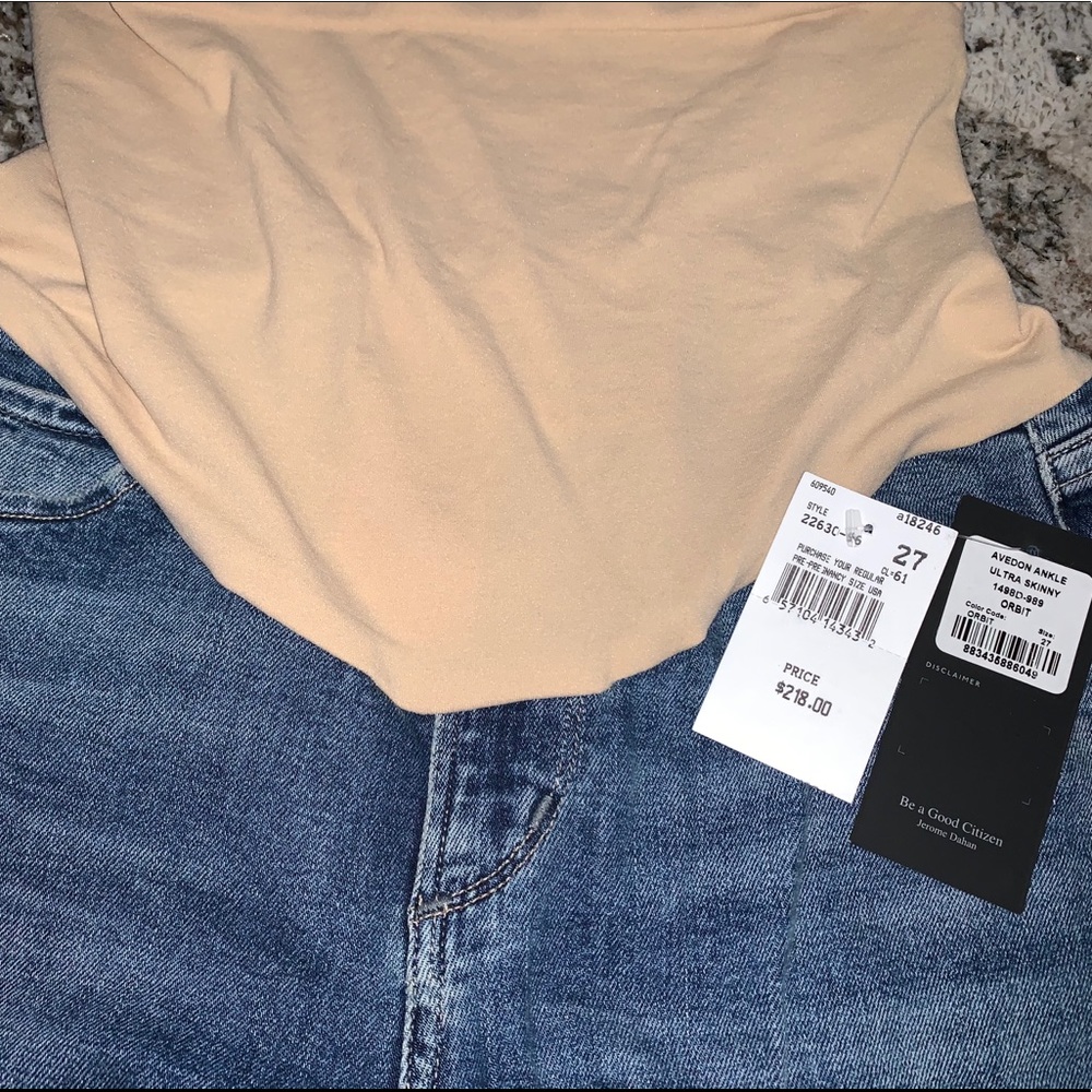 Citizens of Humanity Avedon Ankle Maternity Jeans